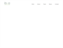 Tablet Screenshot of ibadesign.com